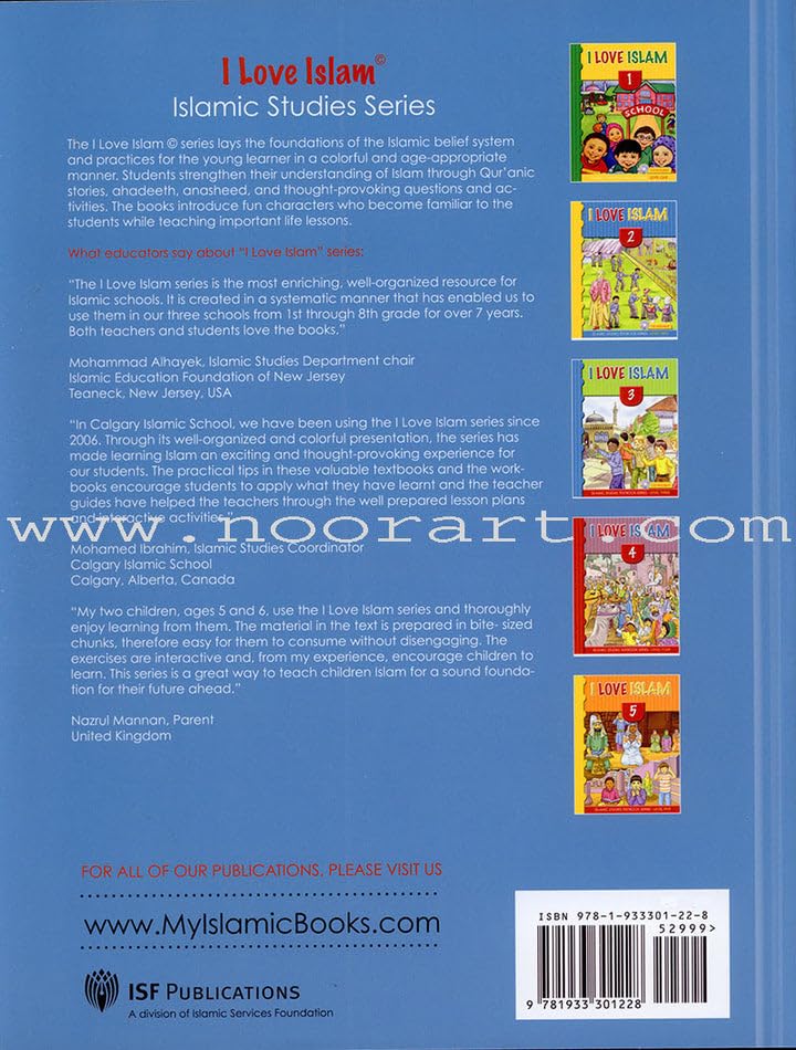 I Love Islam Textbook: Level 3 (With CD) [Paperback] Aimen Ansari; Nabil Sadoun and Majida Yousef