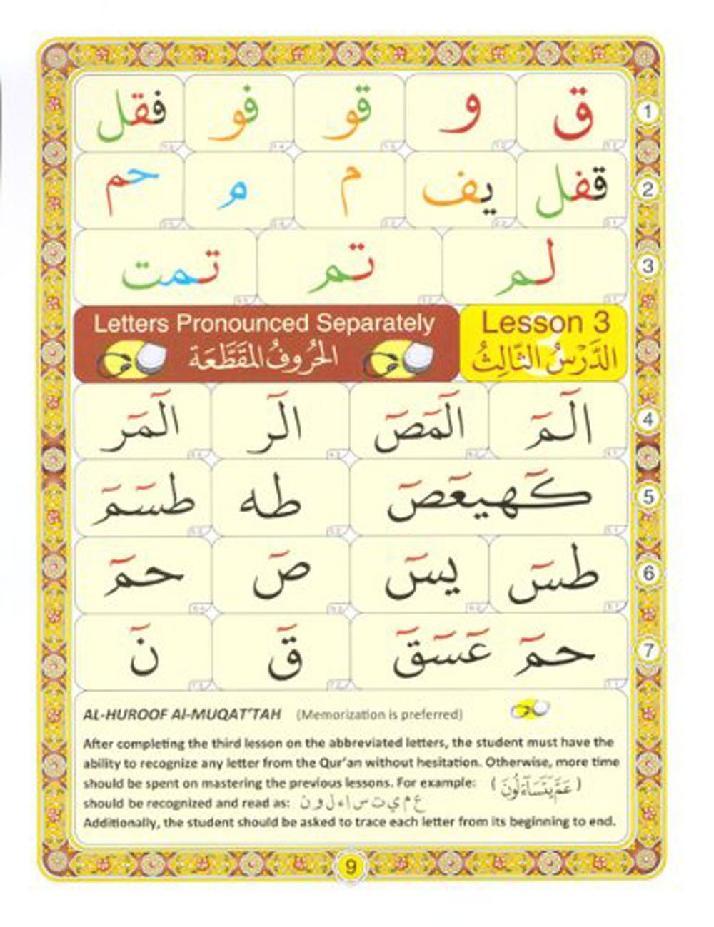 Noorani Qa&#39;idah Book Only (English/ Arabic)