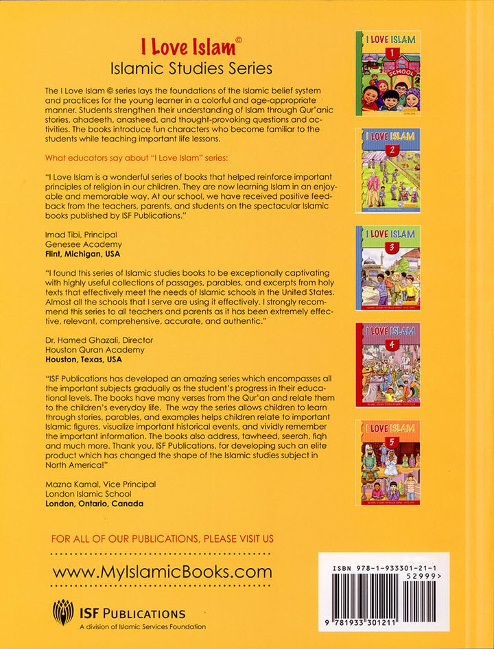 I Love Islam Textbook: Level 2 (With CD) [Paperback] Aimen Ansari; Nabil Sadoun and Majida Yousef