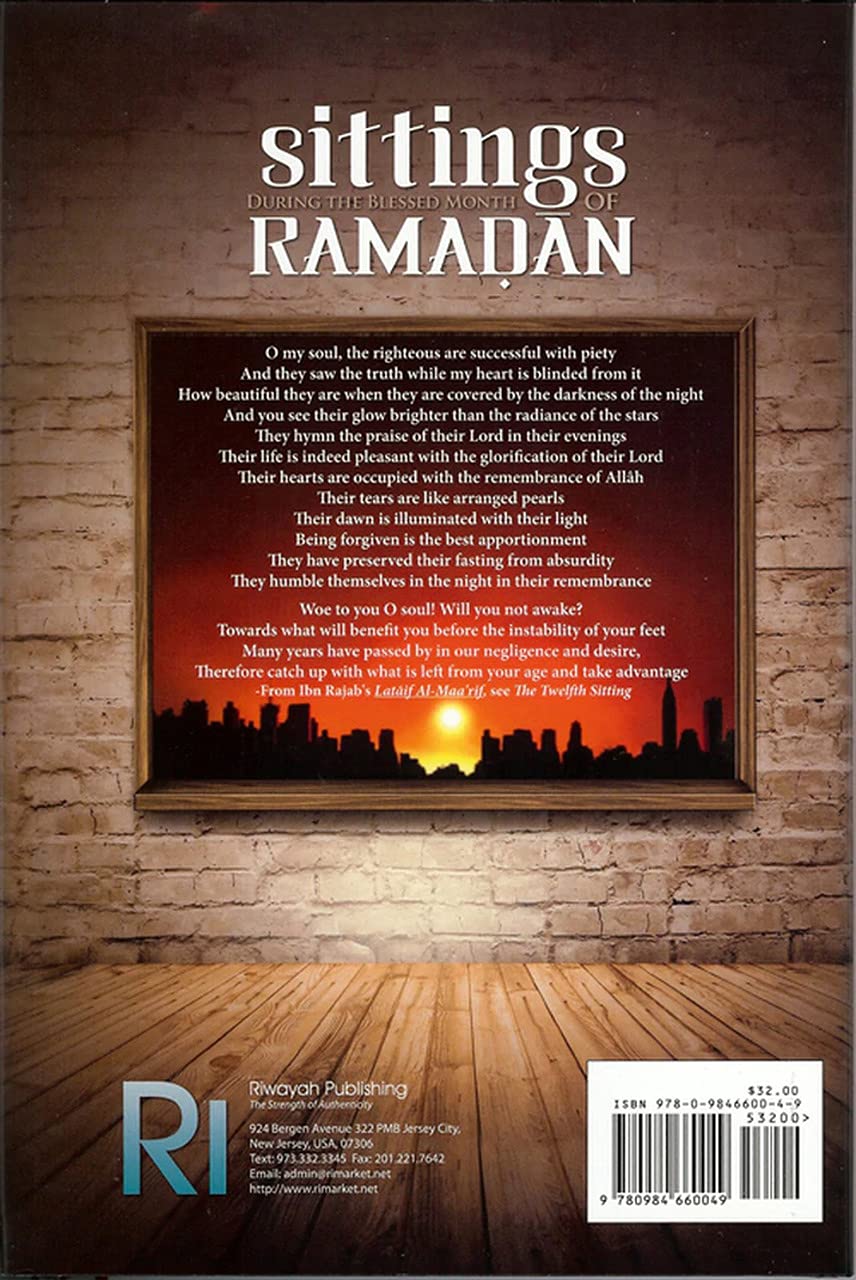 Sittings During the Blessed Month of Ramadan [Hardcover] Shaykah Muhammad Bin Salih Al-Uthaymin