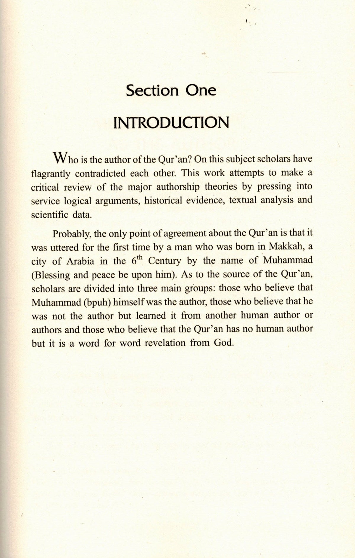The Sources of the Qur&#39;an: A Critical Review of the Authorship Theories [Hardcover] Hamza Mutafa Njozi