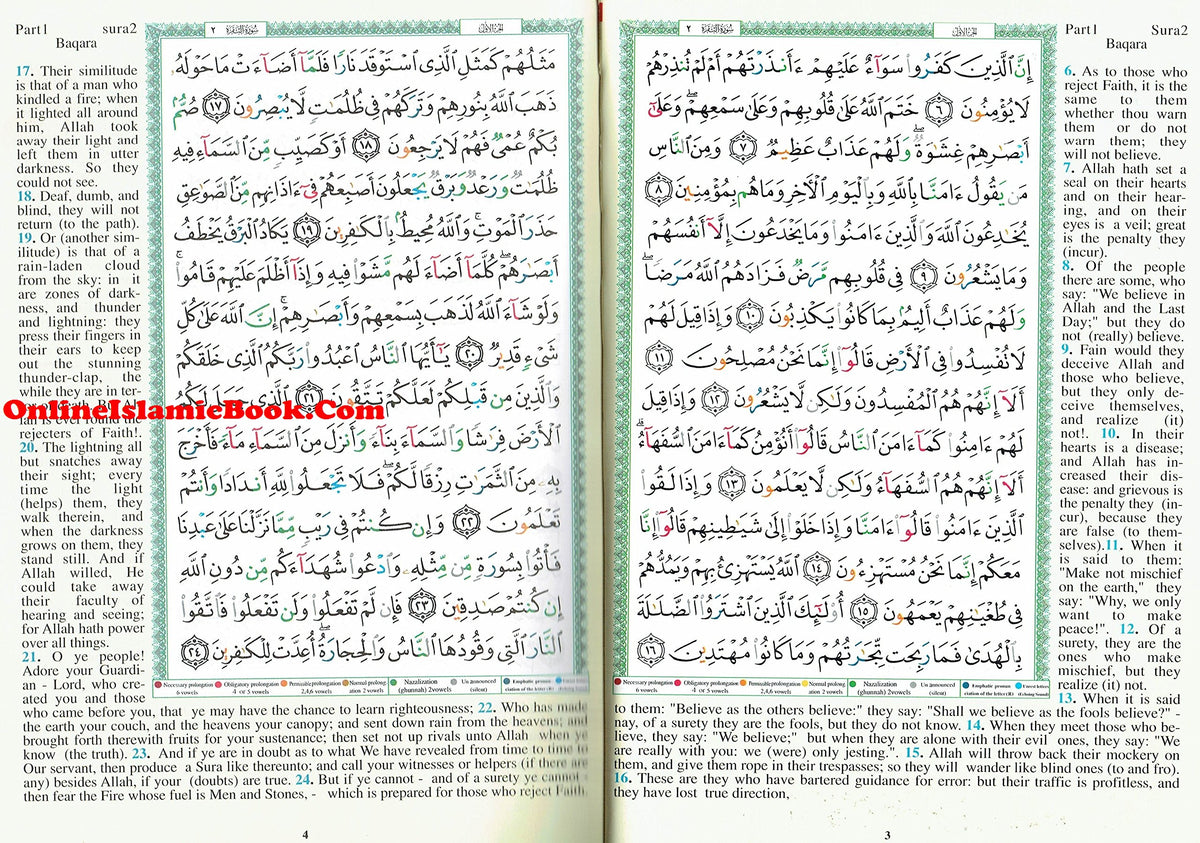 Tajweed Qur&#39;an With Meaning Translation in English