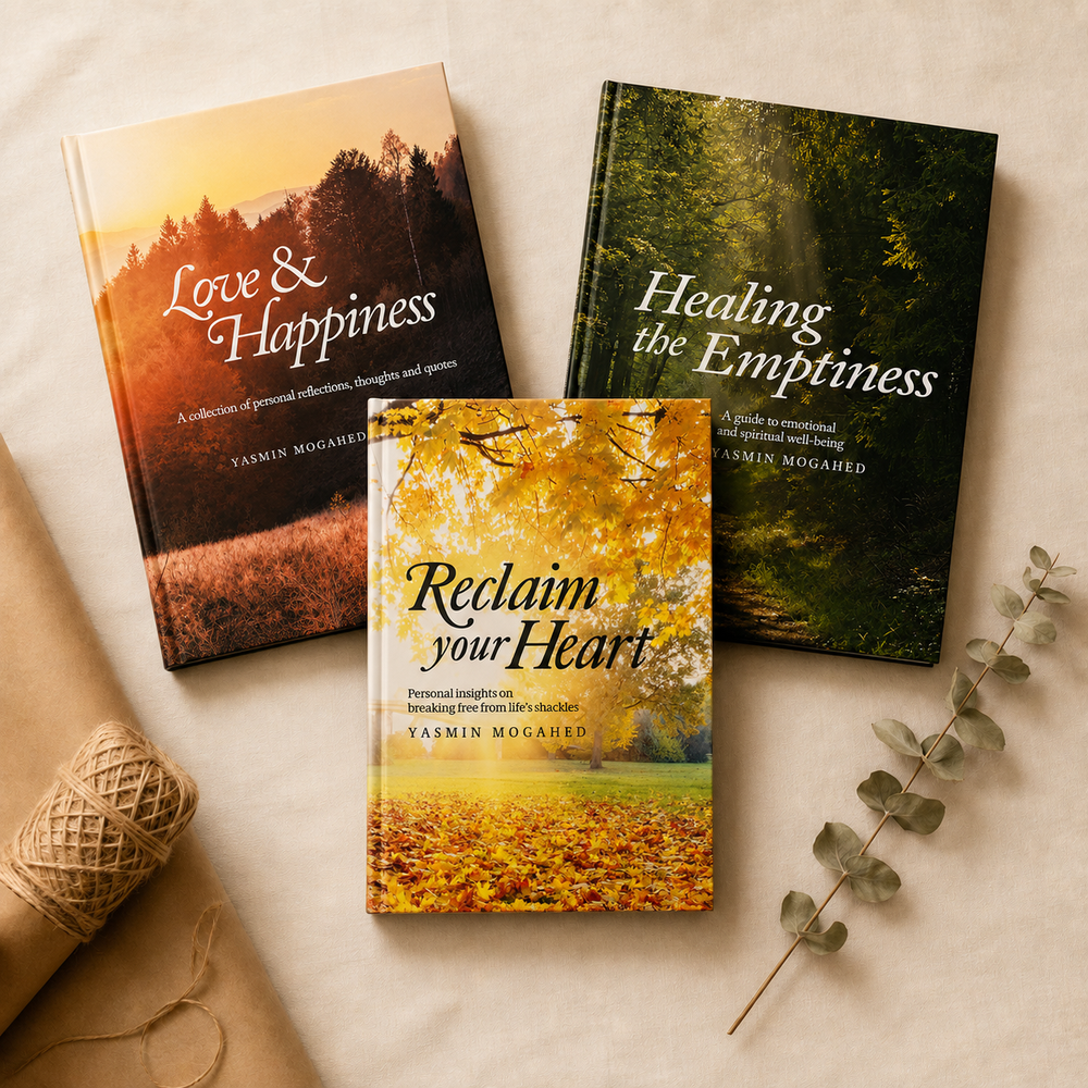 Spiritual Growth Bundle by Mawlana Books featuring religious and self-development books and materials in a neatly arranged bundle.