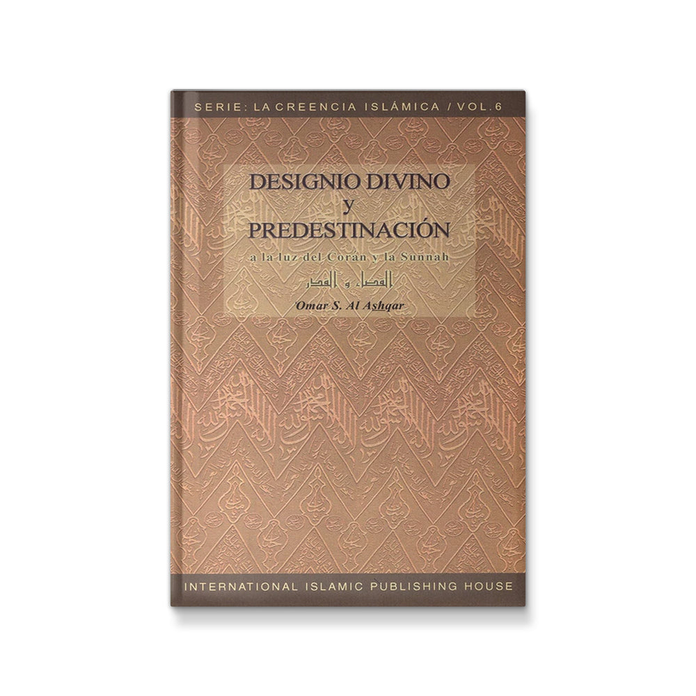 Cover image of "Designio Divino y Predestinación" by Mawlanabooks, showing the book's title and artistic cover design.